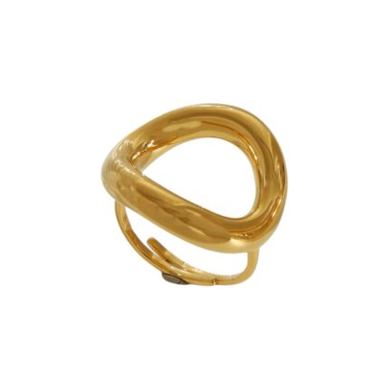 Anillo óvalo ajustable